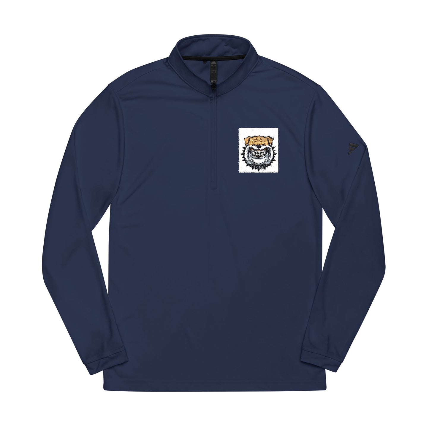 Adidas® Quarter-Zip Pullover with Embroidered Logo - Stylish Activewear for Sports and Everyday Comfort