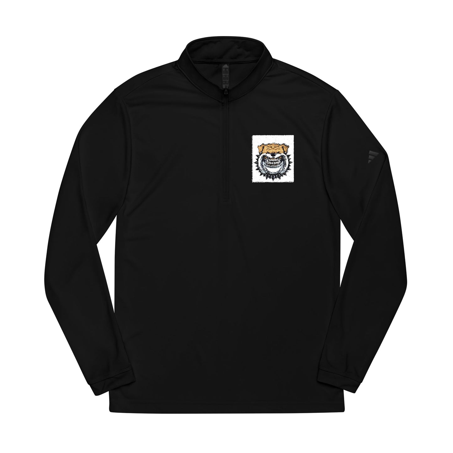 Adidas® Quarter-Zip Pullover with Embroidered Logo - Stylish Activewear for Sports and Everyday Comfort